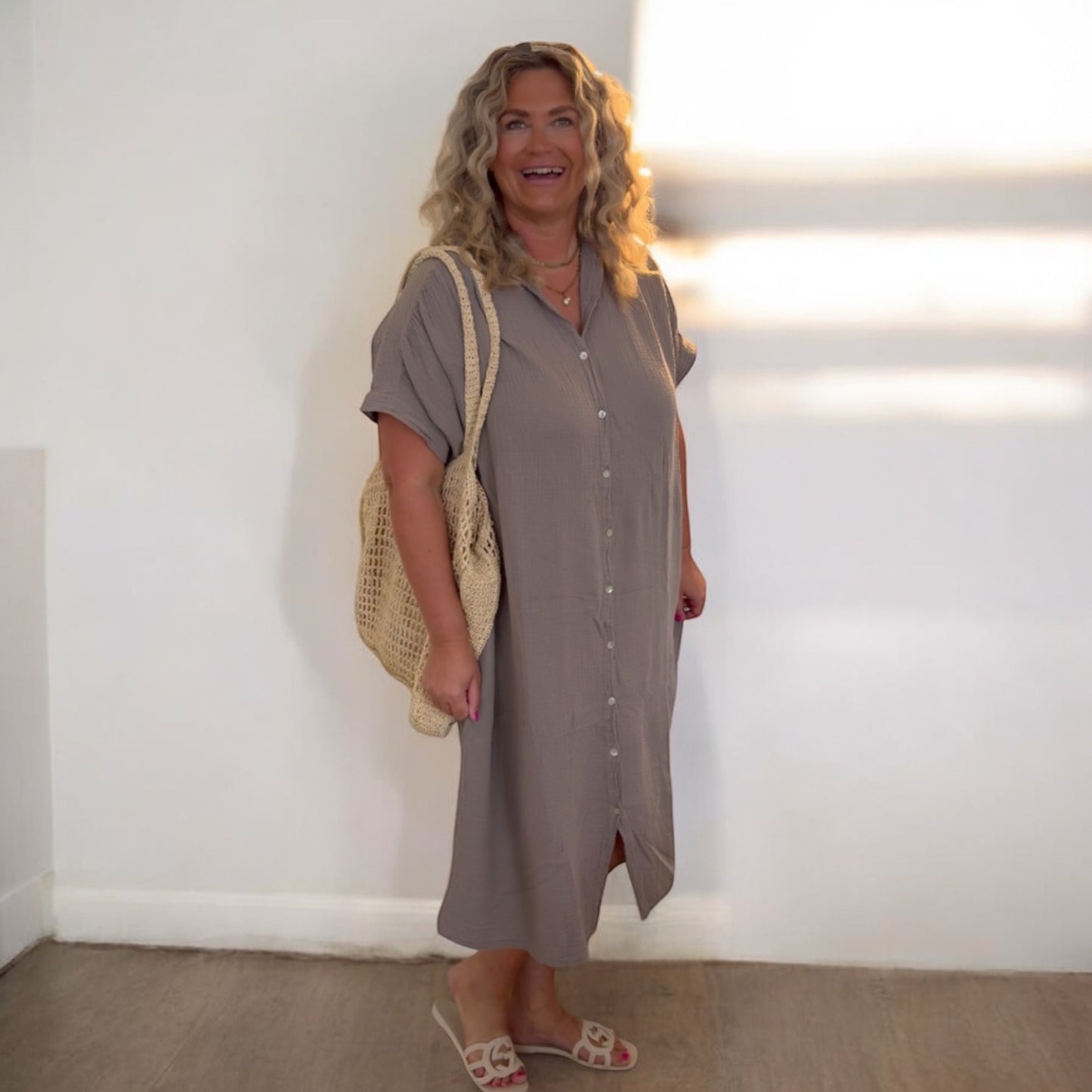 Hemdkleid "Ella" aus Musselin