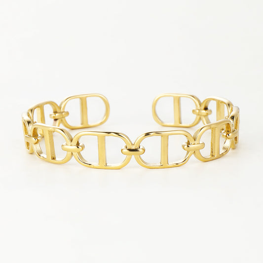 Armreif "CD" Gold