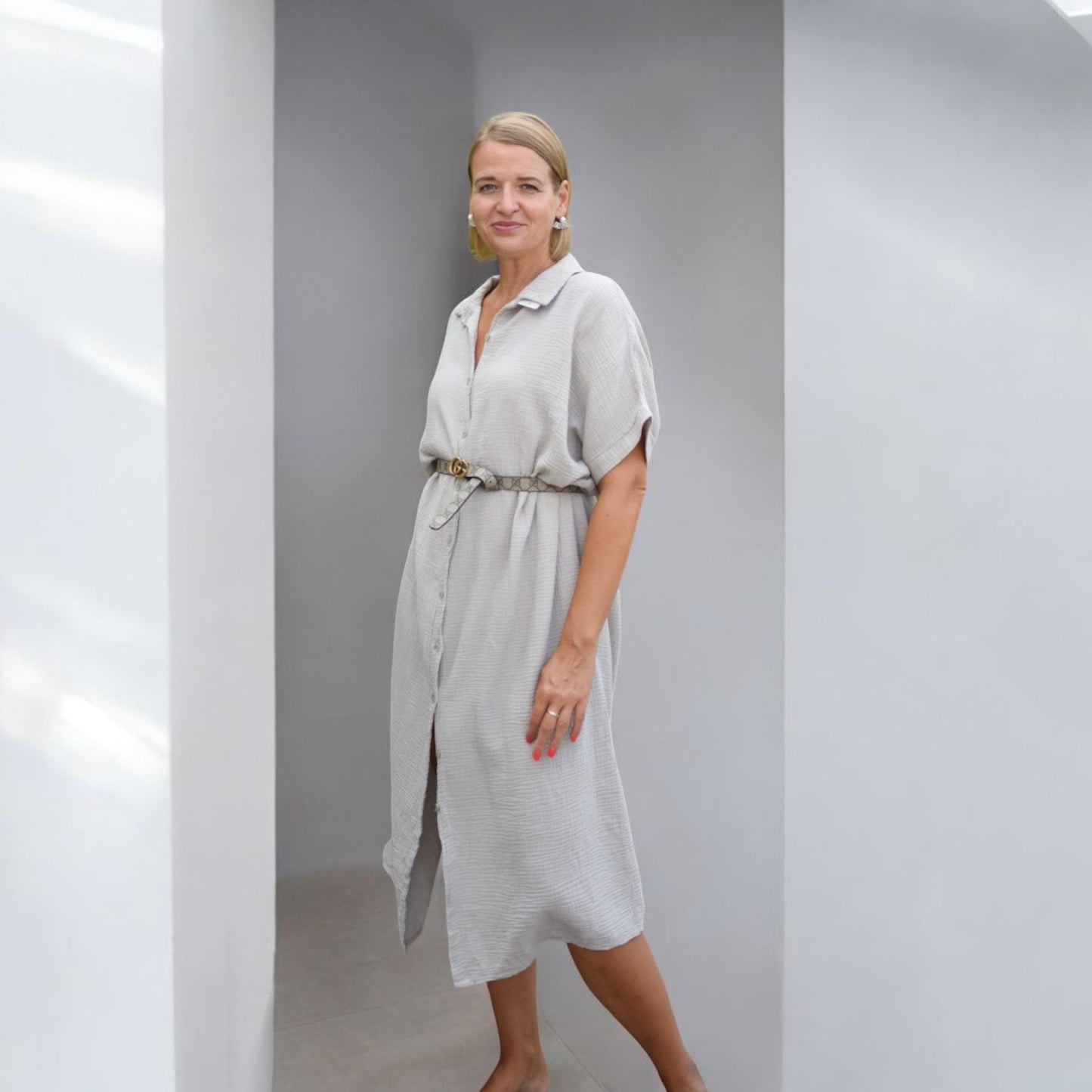 Hemdkleid "Ella" aus Musselin