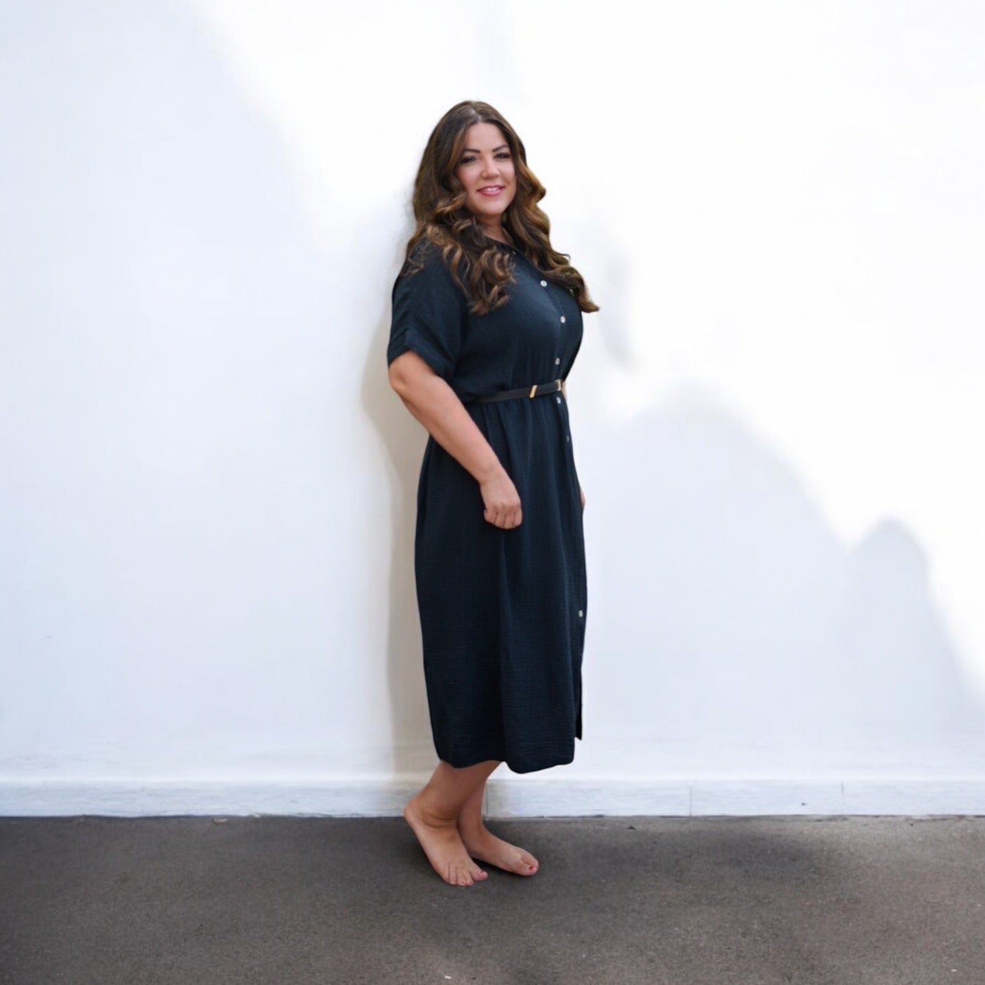 Hemdkleid "Ella" aus Musselin