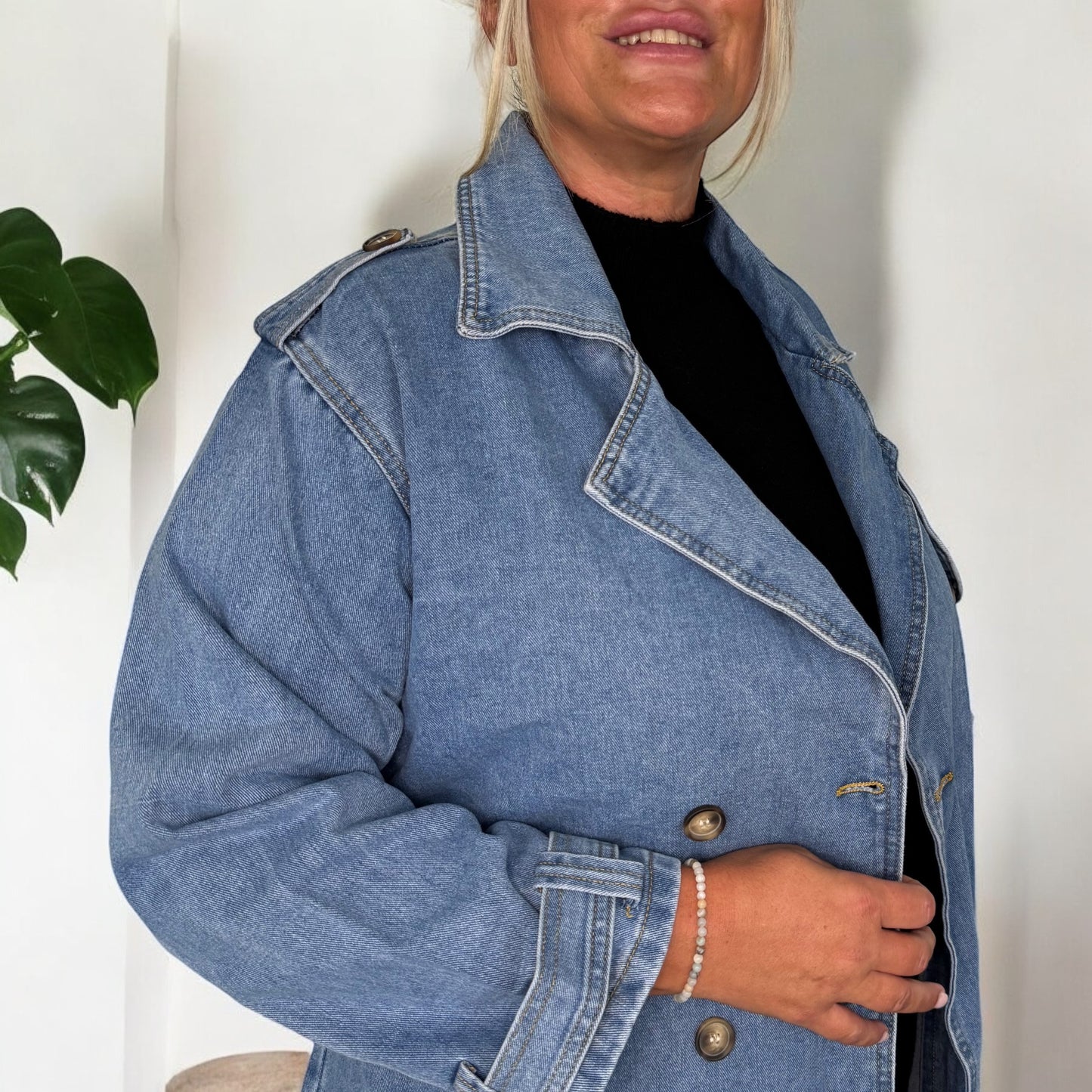 Jeansmantel