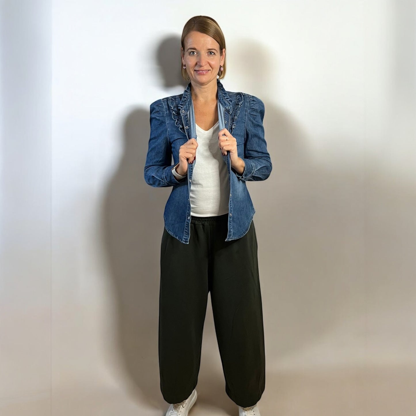 Damen Hosen Wide Leg