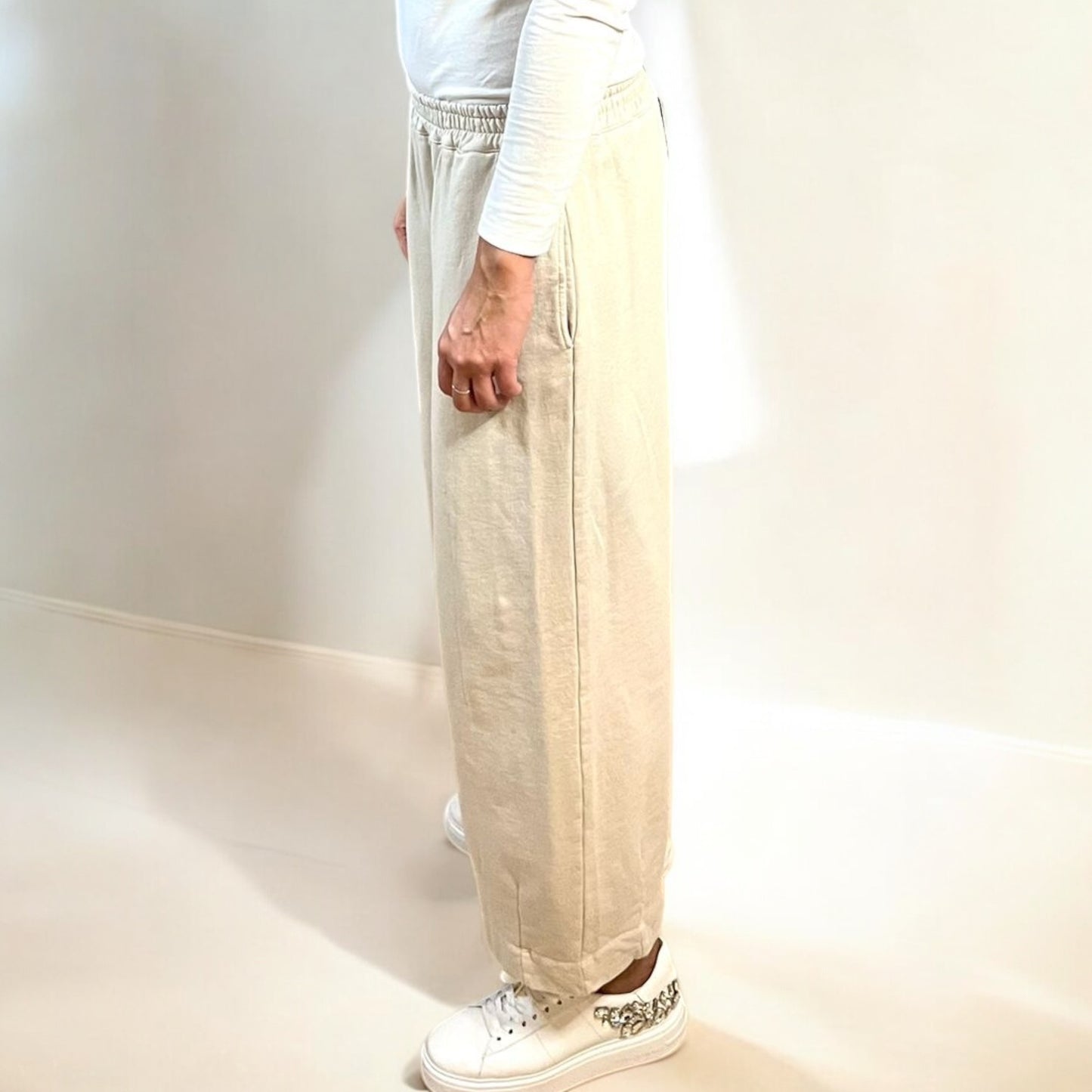 Damen Hosen Wide Leg